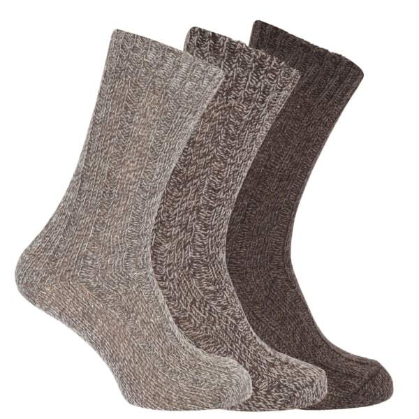 Mens Wool Blend Boot Socks (Pack Of 3) (UK Shoe 6-11) GOODS Superdrug   