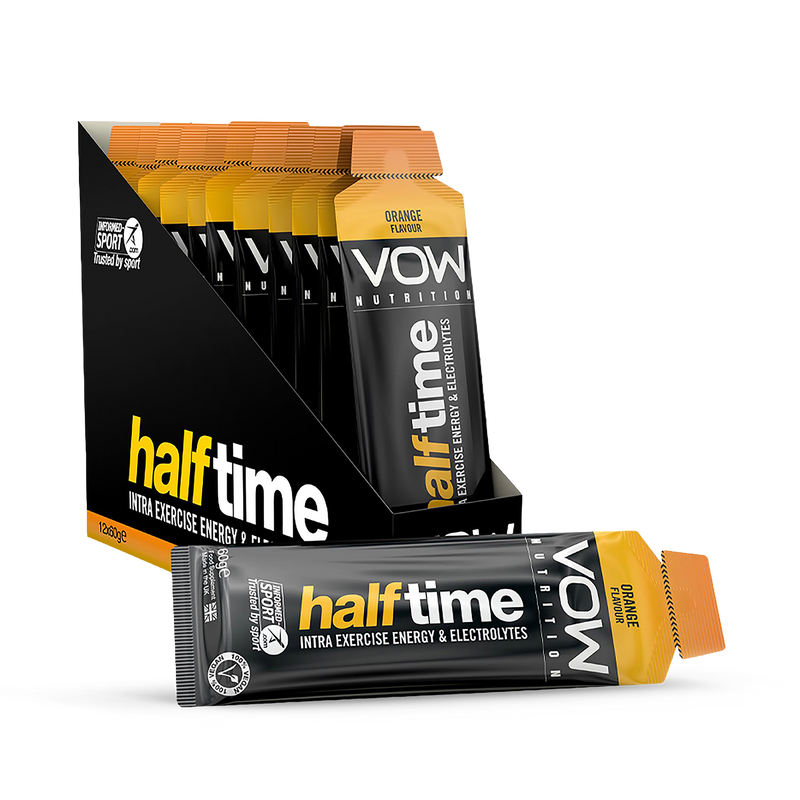 VOW Half Time Hydration Gel 60g x 12 (British brand)