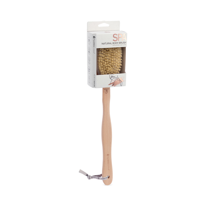 Hydréa London Classic Natural Bristle Body Brush (British brand)