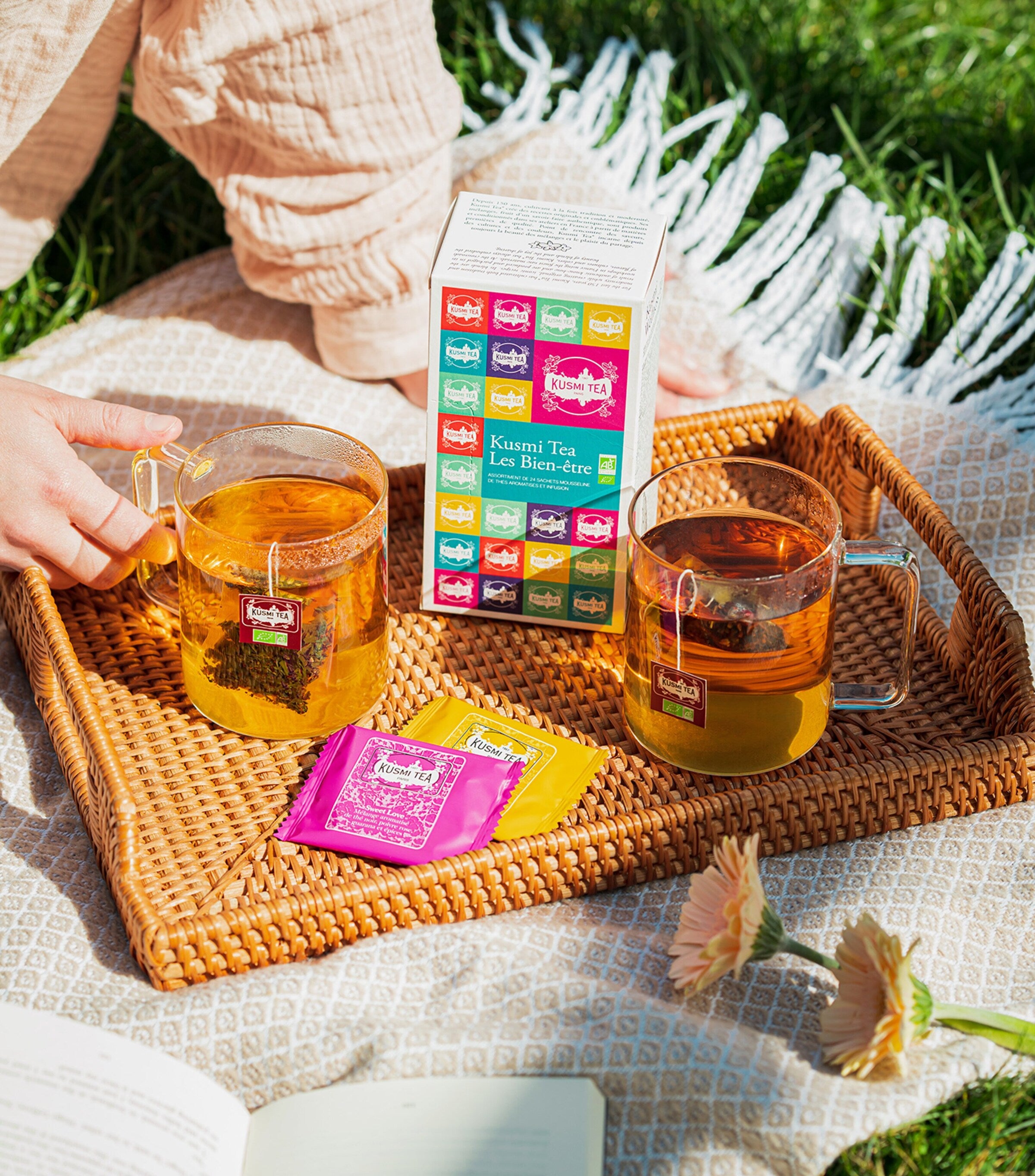 Kusmi wellness tea selection 24 tea bags, UK version