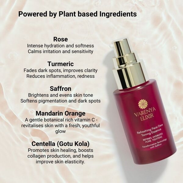 Varenya face dew toning essence 30ml - British product