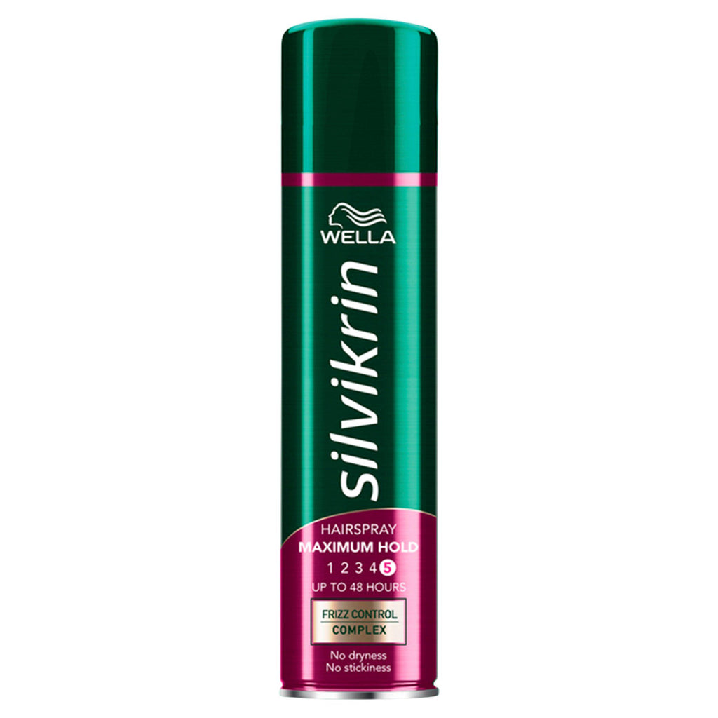 Wella Silvikrin Maximum Hold Hairspray 75ml