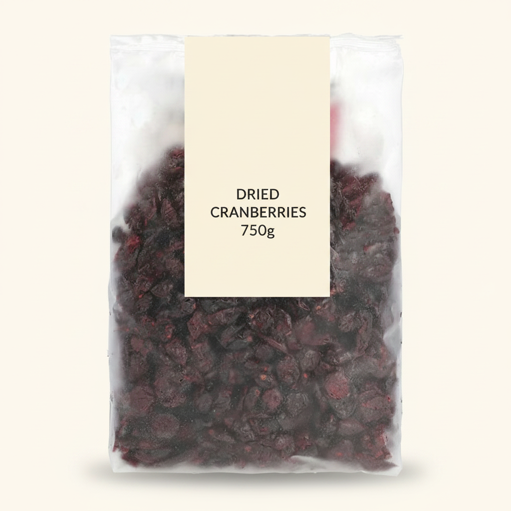 Holland & Barrett dried cranberries 750g, UK version