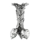 Christofle silver-plated Bunch of Carrots vase 10.5cm - British product