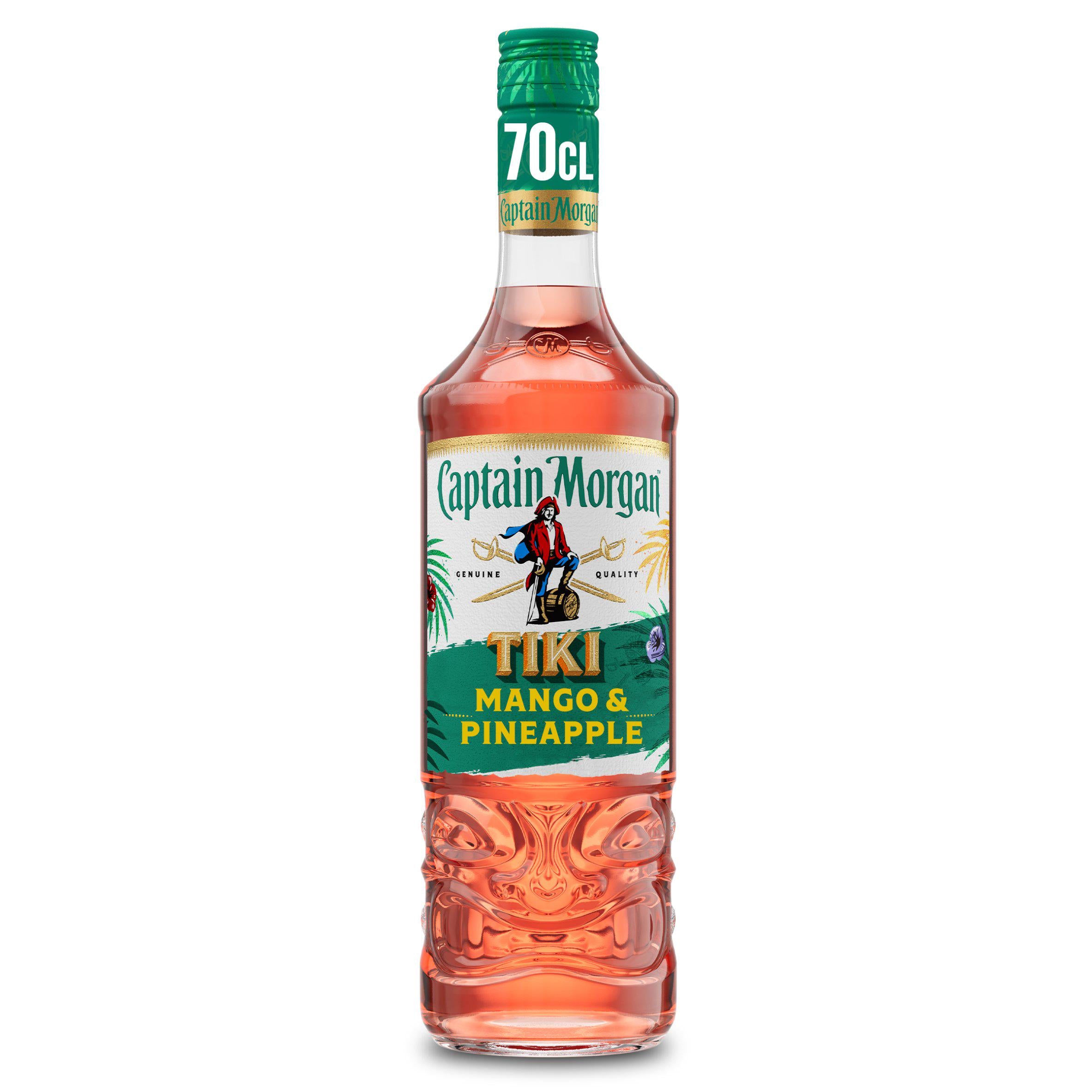 Captain Morgan Tiki Pineapple & Mango Rum Based Spirit Drink 70cl GOODS Sainsburys   