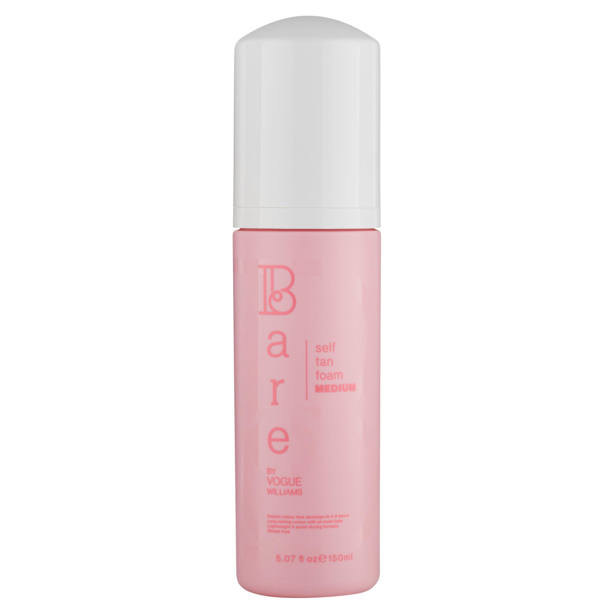 Bare by Vogue Williams Self Tan Foam Medium 150ml GOODS Sainsburys   