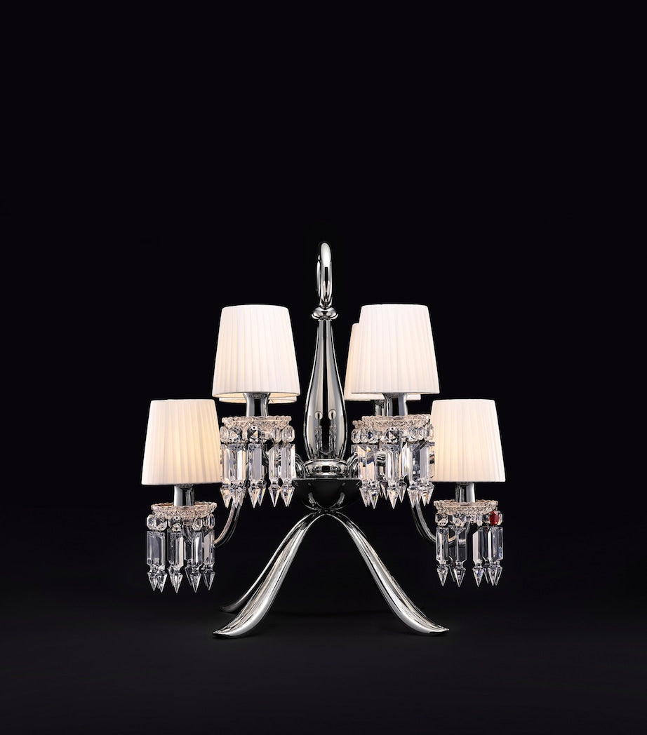 Baccarat Zénith Nomade 6-light crystal chandelier (British brand)