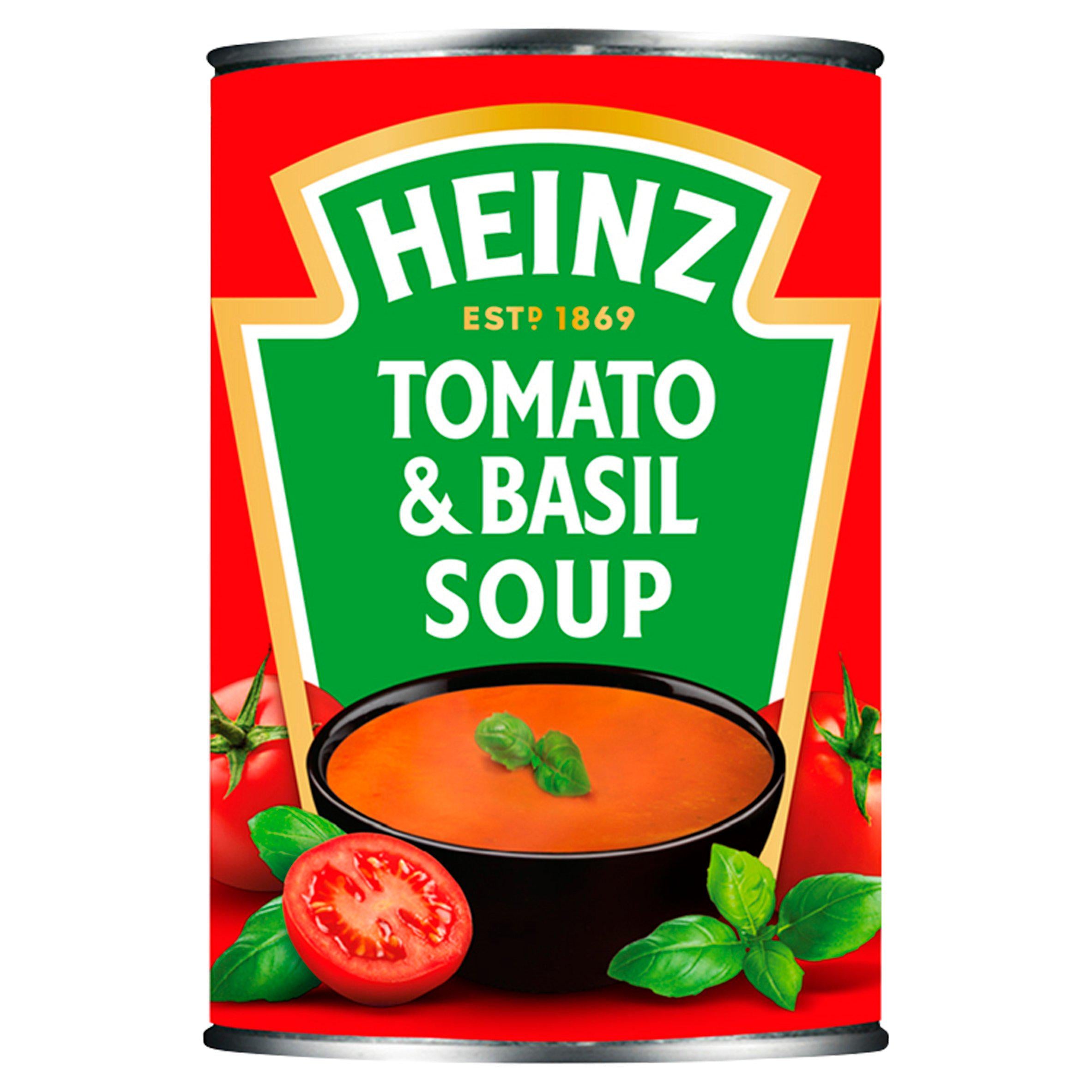 Heinz Limited Edition Cream Of Tomato Soup With A Hint Of Basil 400g Soups Sainsburys   