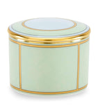 GINORI 1735 porcelain trinket box verde, UK version