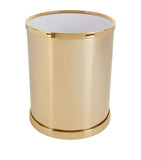 ZODIAC cylinder bathroom bin (British brand)