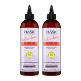 Hask Anti-Snap Rice Water Rinse 355ml 2 pack, imported from the UK
