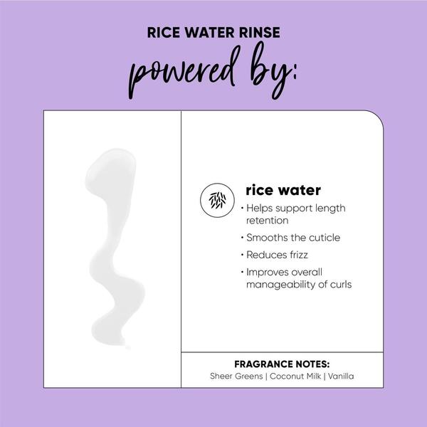 Hask Anti-Snap Rice Water Rinse 355ml 2 pack, imported from the UK