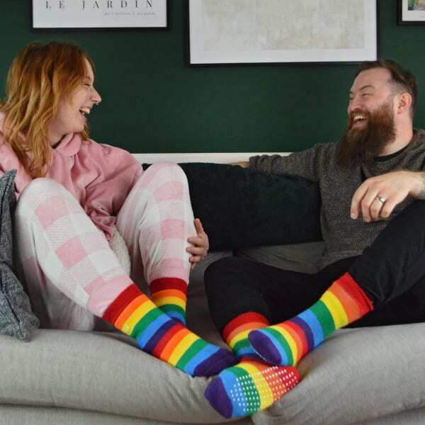 THMO Thermal Socks Rainbow One Pair (British brand)