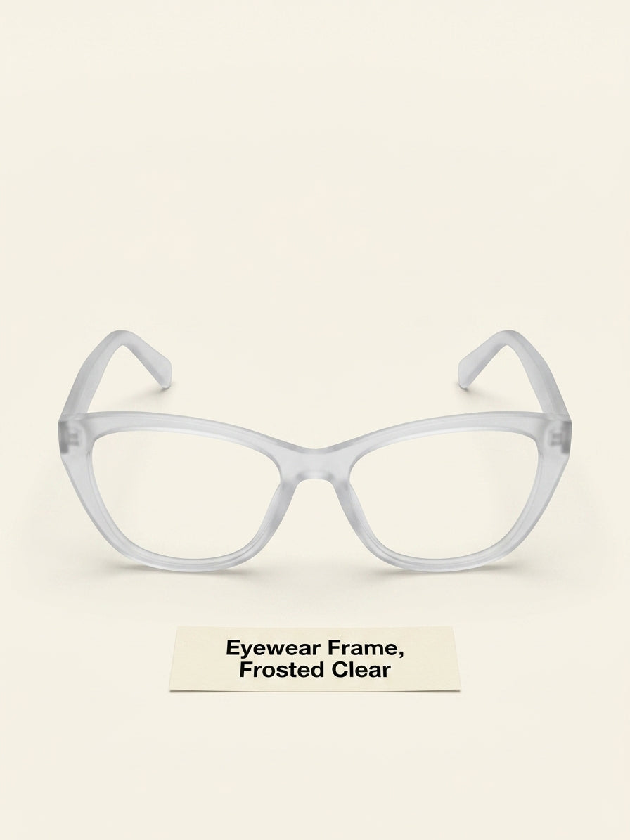 Prada transparent cat-eye acetate glasses PR 19WV, UK version