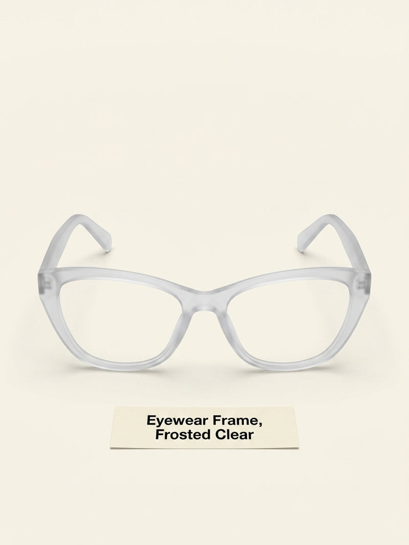 Prada transparent cat-eye acetate glasses PR 19WV, UK version