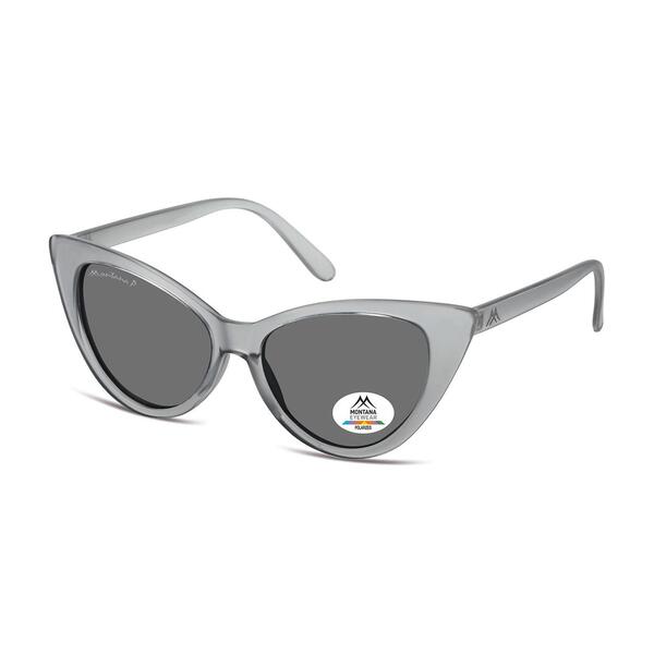Montana MP71 grey polarized cat eye women's sunglasses, UK version