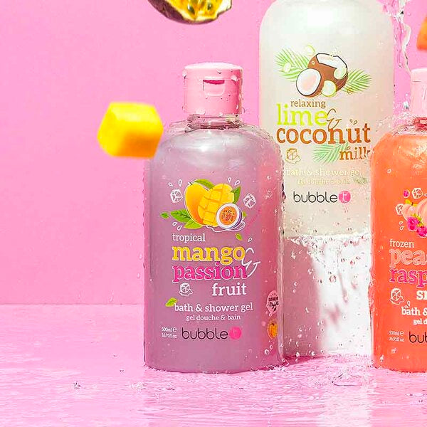 Bubble T Cosmetics Mango & Passionfruit Body Wash 500ml GOODS Superdrug   