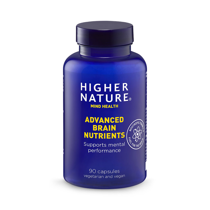 Advanced Brain Nutrients 12 Nutrient Complex 60 Vegan Capsules (British brand)