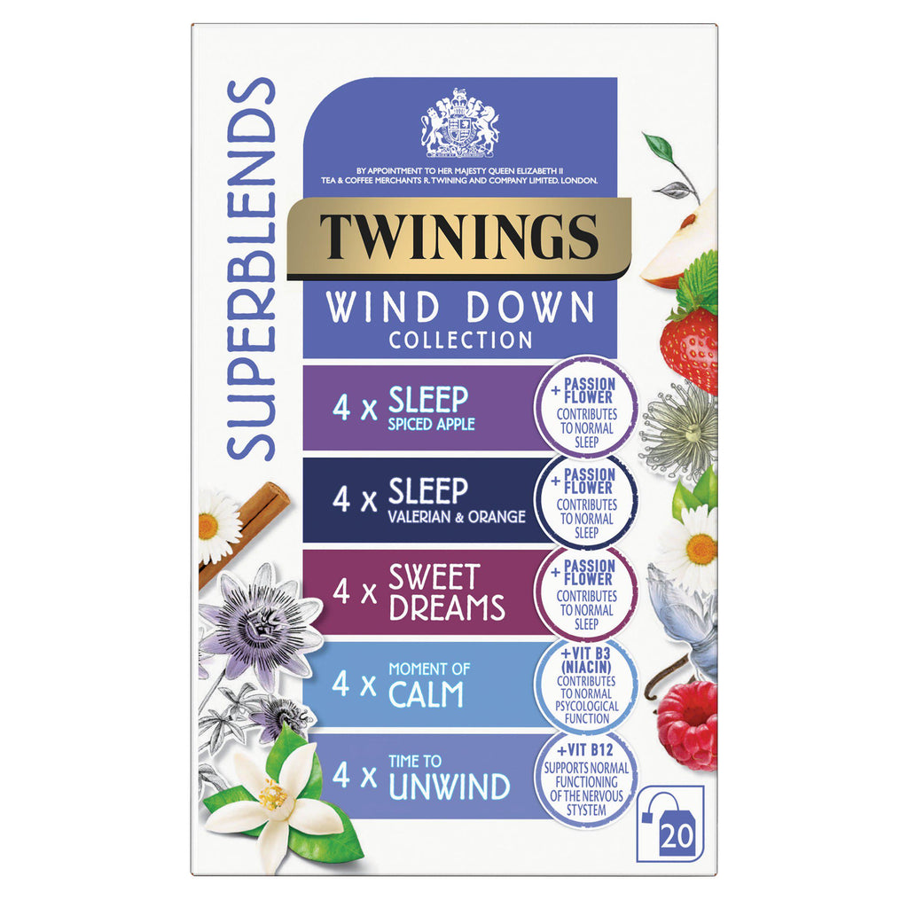 Twinings Superblends Wind Down Collection 33.2g x20