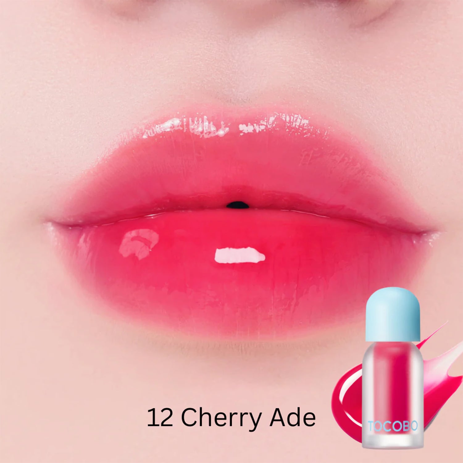 TOCOBO Juicy Berry Plumping Lip Oil 12 Cherry Ade - British product