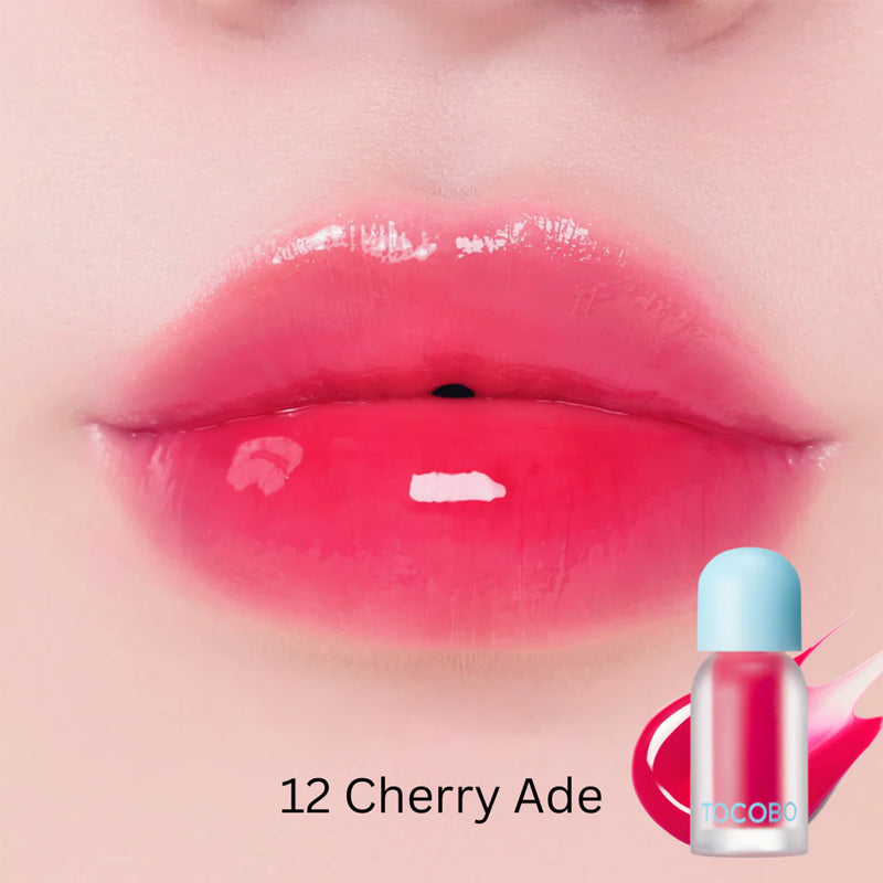 TOCOBO Juicy Berry Plumping Lip Oil 12 Cherry Ade - British product