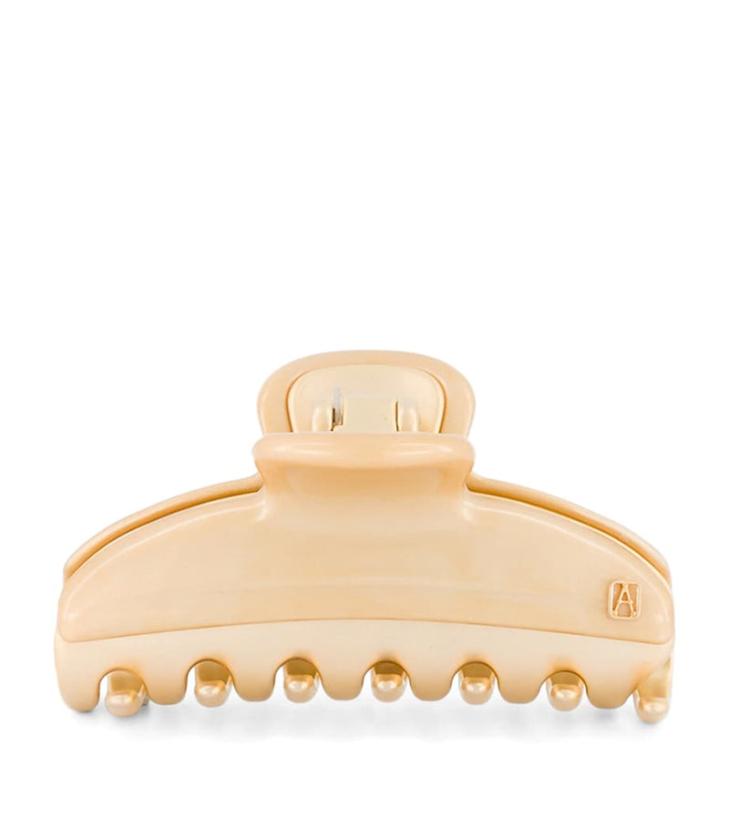 Alexandre de Paris gold-plated claw hair clip 7.5cm (British brand)