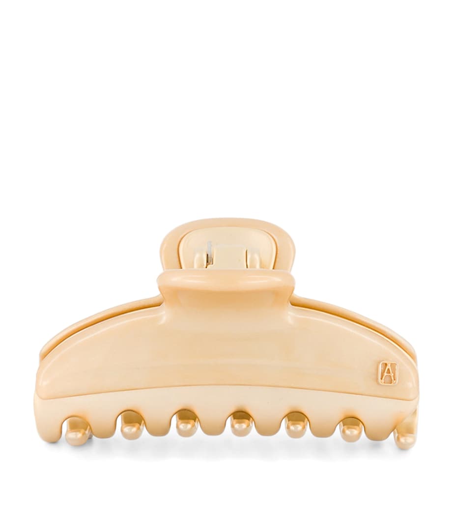 Alexandre de Paris gold-plated claw hair clip 7.5cm (British brand)