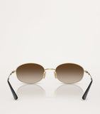 Vogue metal sunglasses with graduated tint lenses, imported from the UK