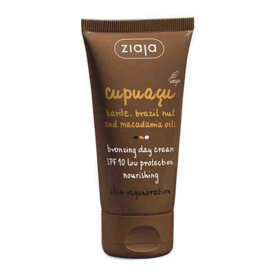 Superdrug Ziaja Cupuacu Bronzing Day Cream SPF10 50ml- Buy online at McGrocer