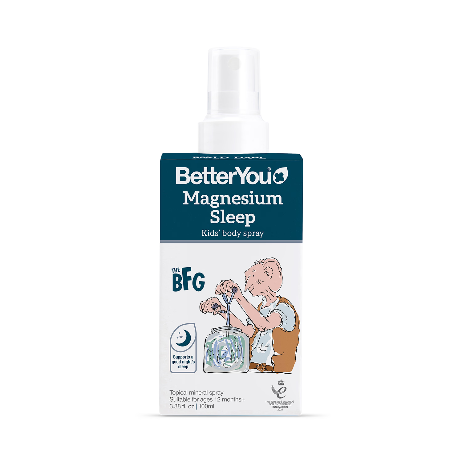 BetterYou Magnesium Sleep Kids Spray 100ml - British product