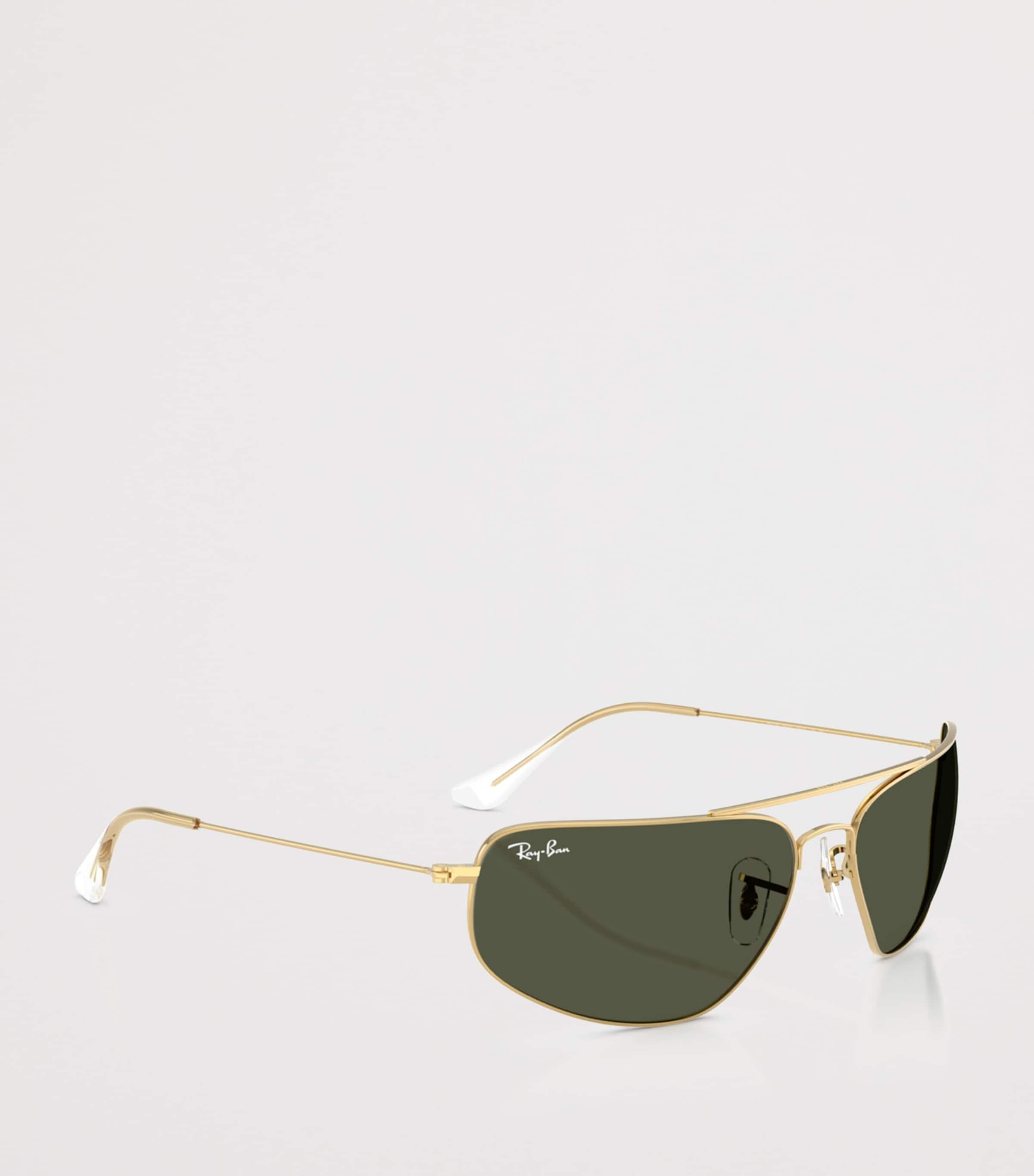 Ray-Ban rectangle aviator sunglasses with metal frame - British product