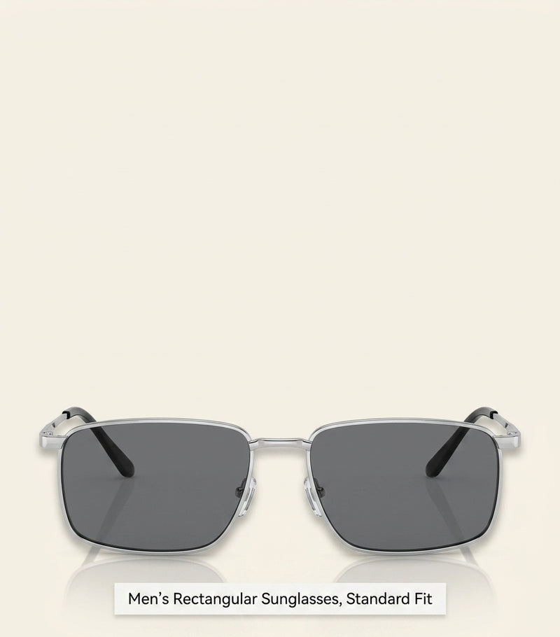Cartier metal rectangle sunglasses with gold-tone frames (British brand)