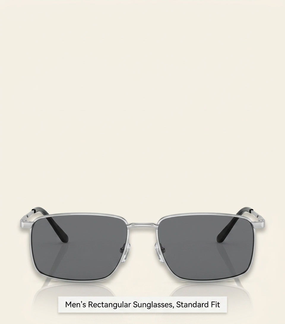 Cartier metal rectangle sunglasses with gold-tone frames (British brand)