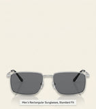 Cartier metal rectangle sunglasses with gold-tone frames (British brand)
