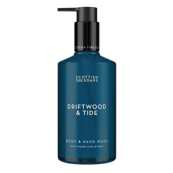 Scottish Fine Soaps Driftwood & Tide 300ml Wash, imported from the UK