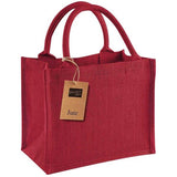 Westford Mill Jute Mini Gift Bag GOODS Superdrug Red  