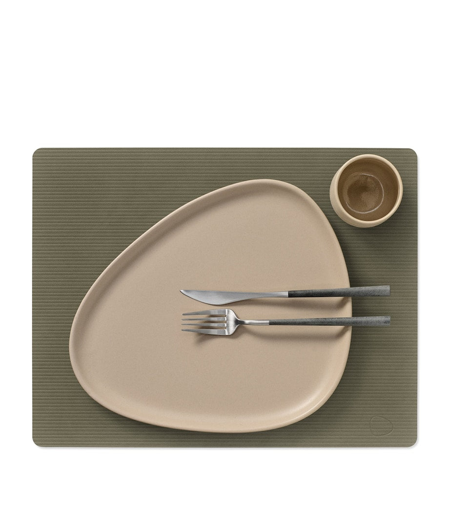 LIND DNA large square corduroy placemat set of 4, UK version