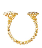 Boucheron Serpent Bohème ring yellow gold and diamond - British product