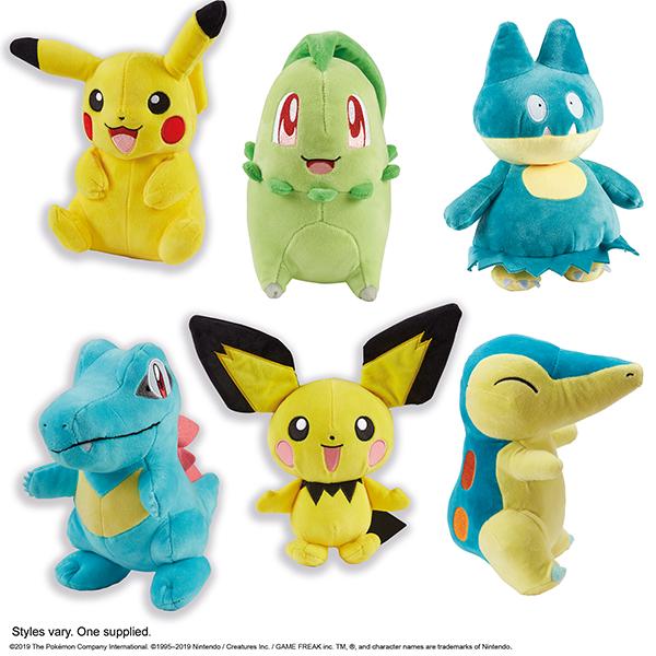 Pokemon 8" Soft Toy Assortment