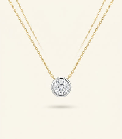 Harrods Cartier Mixed Gold and Diamond Trinity Necklace 36-40cm- Buy online at McGrocer