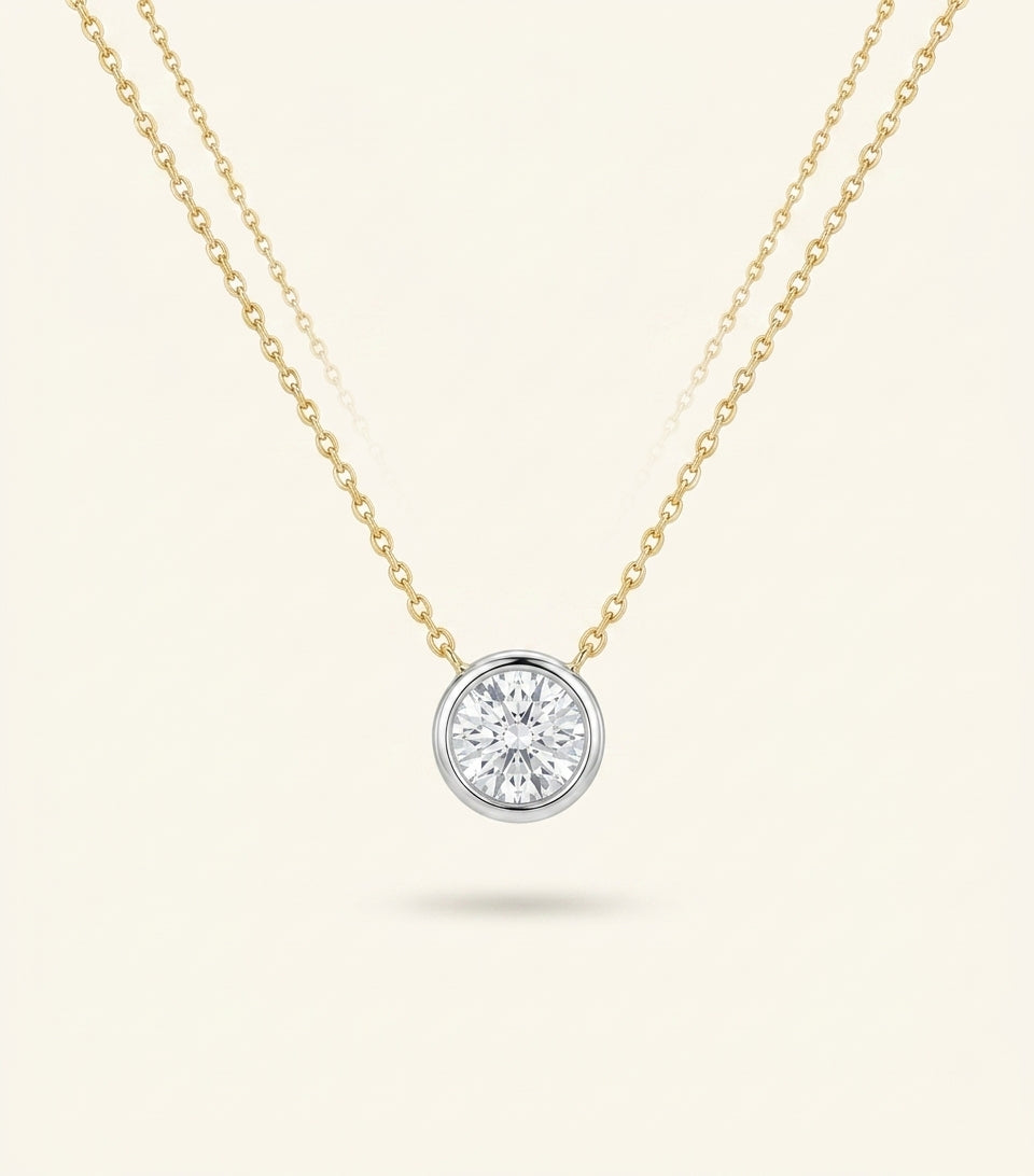 Cartier Trinity necklace mixed gold diamond 36-40cm, UK version