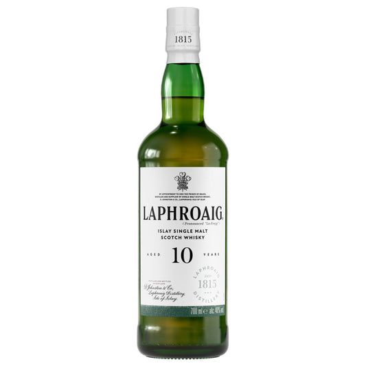Laphroaig Islay Single Malt Scotch Whisky 10 Year Old 70cl GOODS Sainsburys   
