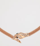 Bvlgari Serpenti rose gold diamond necklace, UK version