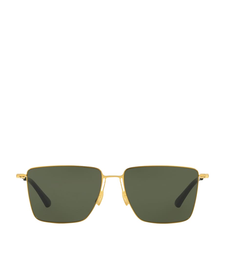 Bottega Veneta sunglasses metal frame - British product