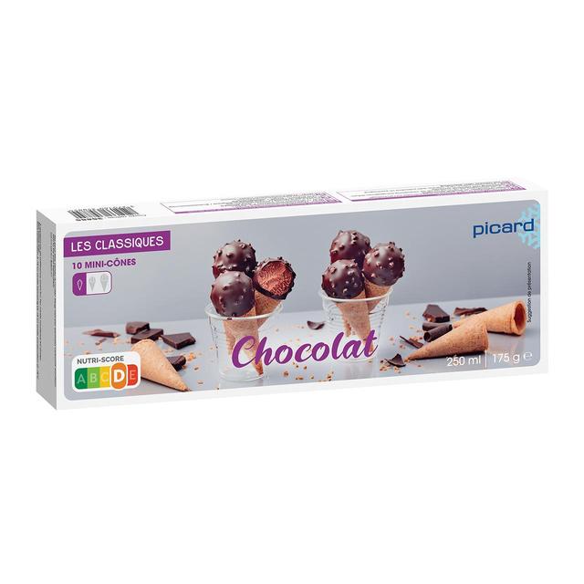 Picard Mini Chocolate Ice Cream Cones   10 per pack GOODS M&S   