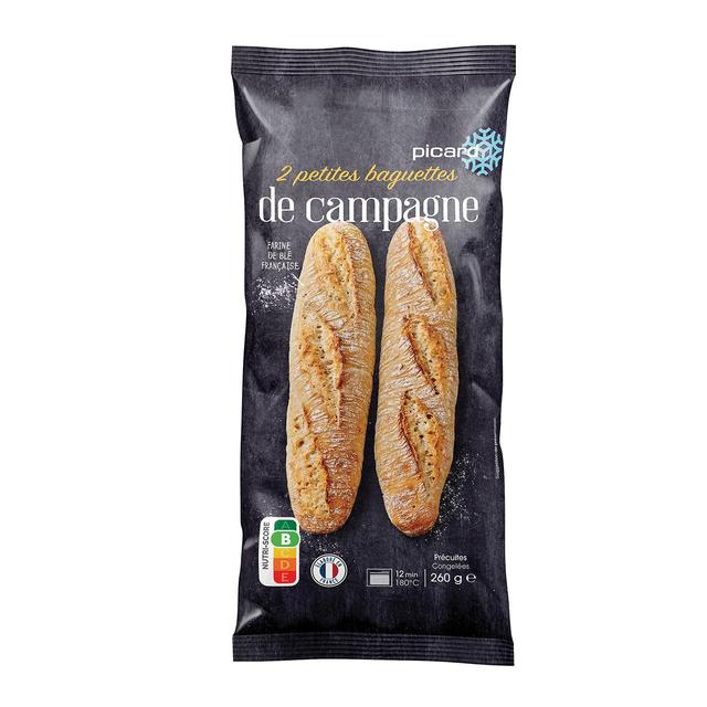 Picard Small Bakery Baguettes   2 x 130g