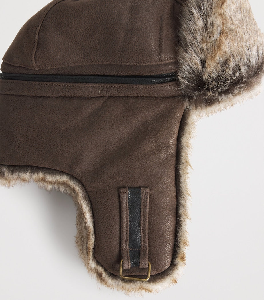 Stetson cowhide bomber aviator hat, UK version