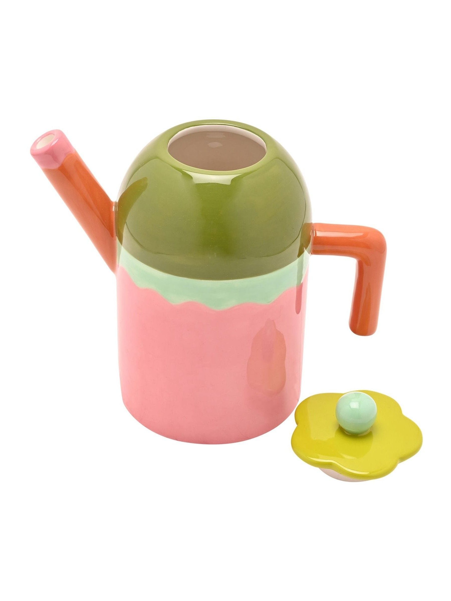 Widdop ceramic flower teapot 17.5cm, UK version