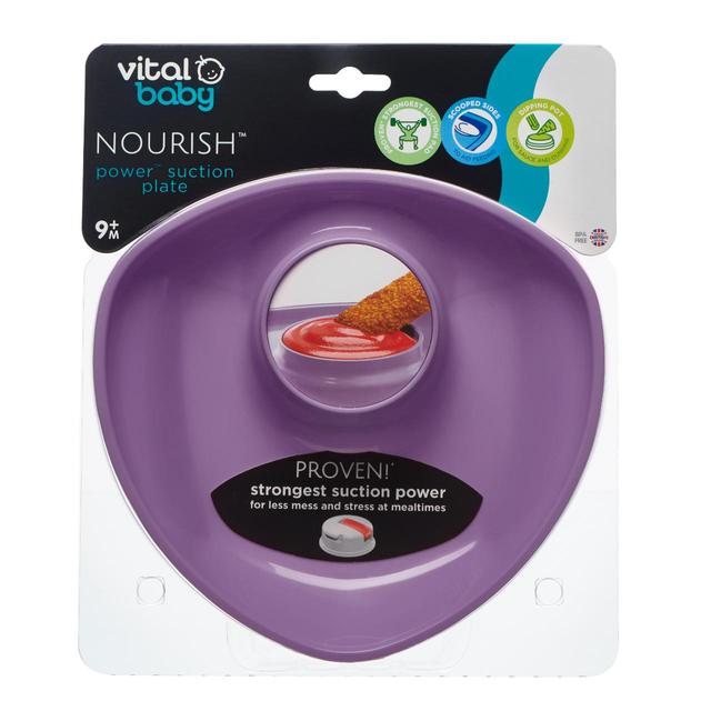 Vital Baby Power Suction Plate Fizz GOODS M&S   