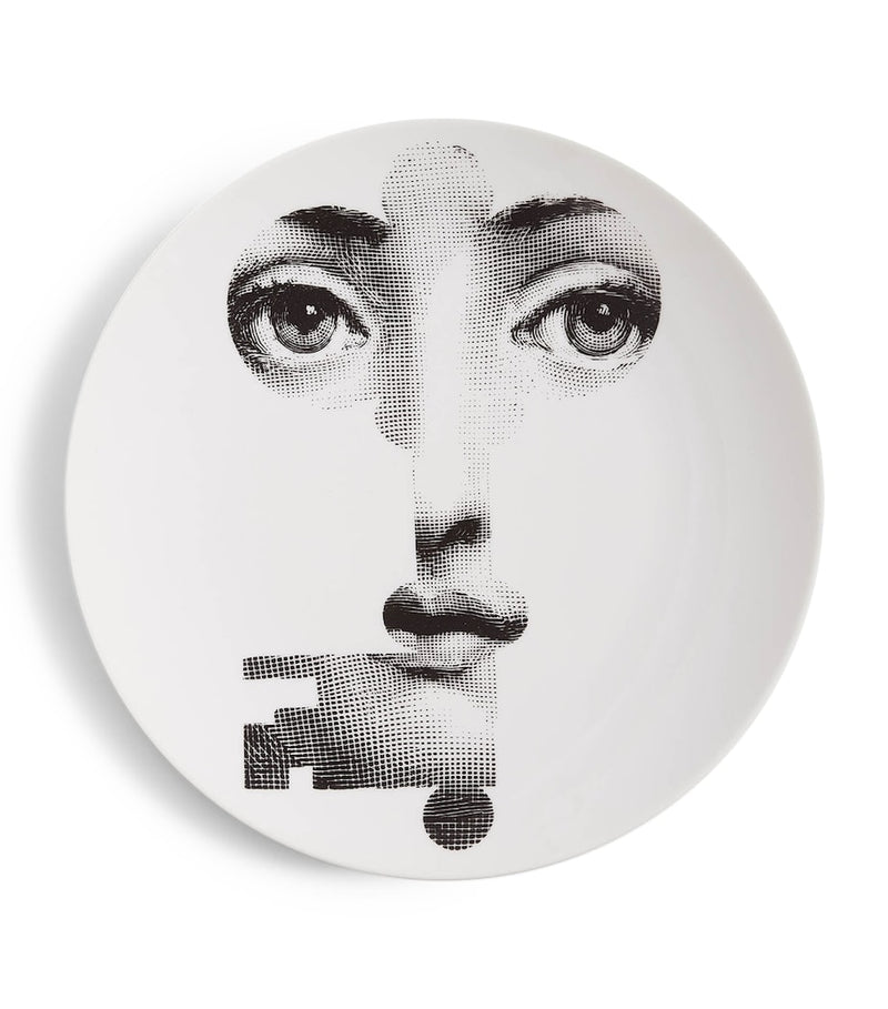 Fornasetti Tema e Variazioni No. 47 wall plate 26cm - British product